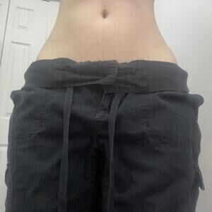 low rise cargo shorts